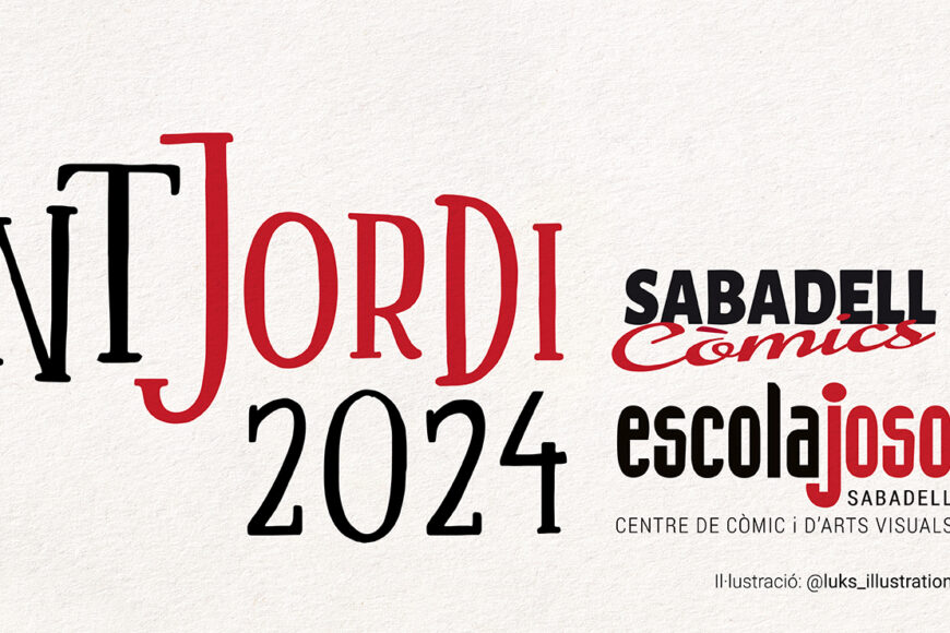 Sant Jordi 2024 - Escola Joso Sabadell i Sabadell Còmics